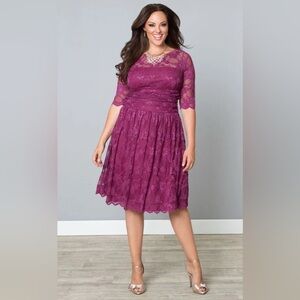 Kiyonna Luna Lace Dress